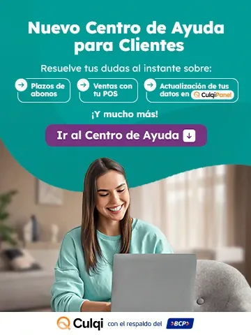 Nuevo centro de ayuda de Culqi