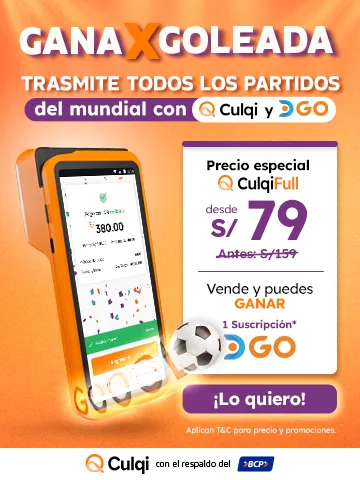 Promo mundial POS culqi