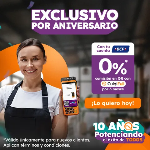 Culqifull con tu RUC y cuenta BCP