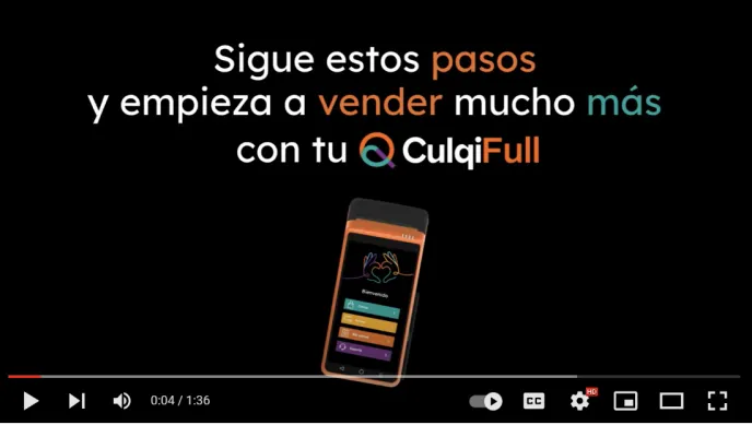 Mira cómo funciona CulqiFull y empieza a recibir tus ventas el mismo día.